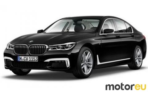 Fiche technique BMW 750i (450 ch) 2012-2015