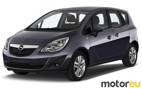 Opel Meriva 1.3 CDTI ecoFlex (95 hp) 2010-2013 MPG, WLTP, Fuel
