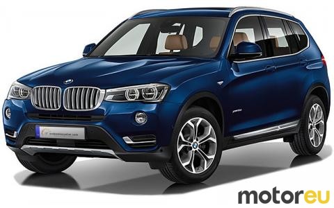Consumo de BMW X3 xDrive28i (245 CV) 2014-2017 y ficha técnica ...