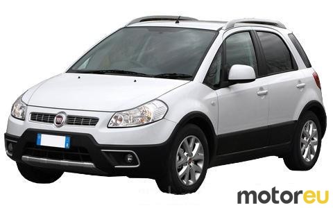 Norev Fiat Story 1/43 - Fiat Sedici 2009 Blanche