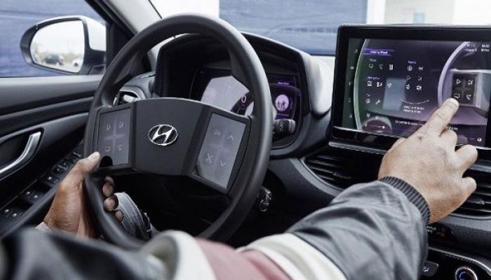 El sueño del volante digital de Hyundai