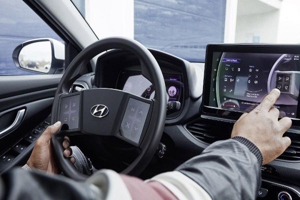 Il sogno del volante digitale di Hyundai